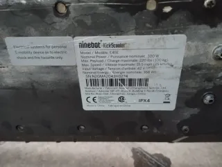 Patinete Ninebot E45E by Segway OFERTA NAVIDAD