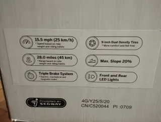 Patinete Ninebot E45E by Segway OFERTA NAVIDAD