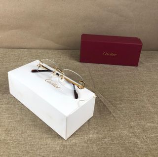 Gafas Cartier Montura Dorada