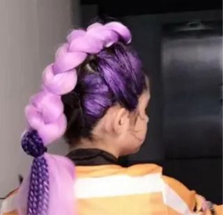 Cera Tinte Pelo Morado 50g DIY Huntrix Rumí