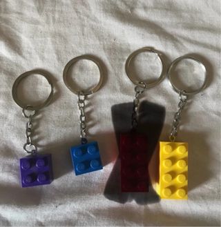 Portachiavi Lego originali fatti a mano