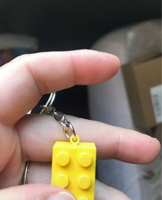 Portachiavi Lego originali fatti a mano