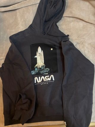Sudadera NASA Mujer Negra