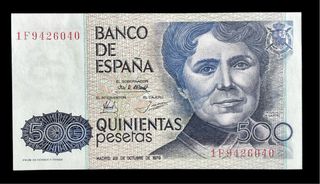 1979 ESPAÑA. PAREJA 500 PESETAS SIN CIRCULAR. “1F”