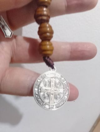 Decenario San Benito de madera