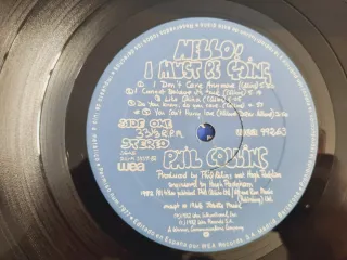 Vinilo Phil Collins Hello, I Must Be Going!