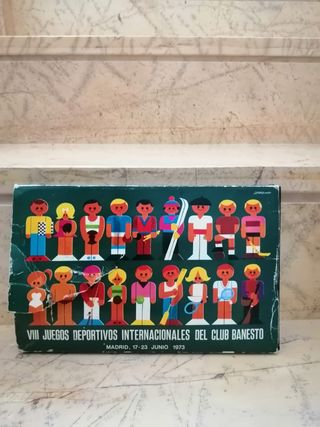 10 Cajas Cerillas Juegos Deportivos Banesto 1973