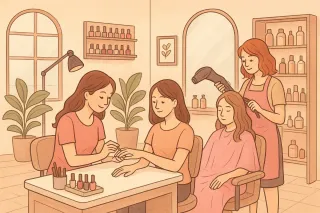 SE BUSCA CHICAS PAR AMANICURA Y PELUQUERÍA