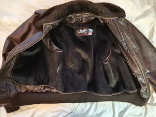 Chaqueta Schott NYC 184sm Marrón