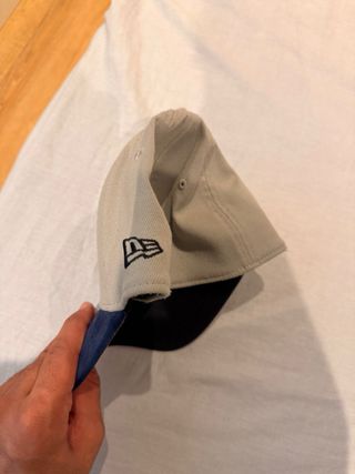 Gorra New Era NY Beige y Azul