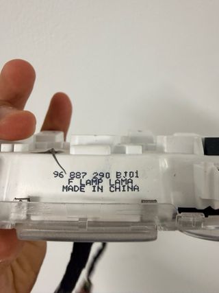 Luces Plafón Peugeot Rifter