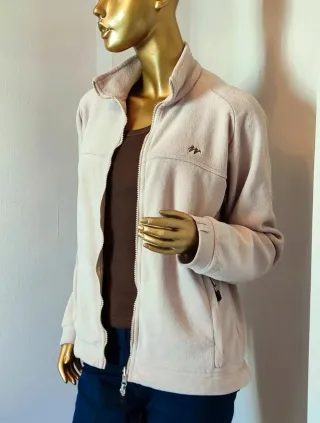 Forro polar Quechua beige mujer