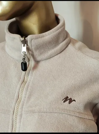 Forro polar Quechua beige mujer