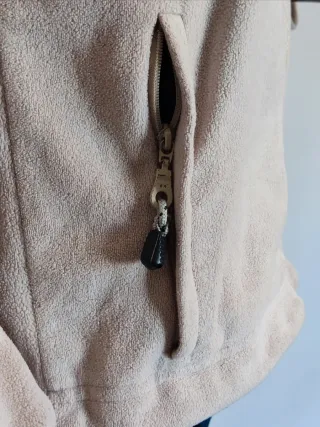 Forro polar Quechua beige mujer