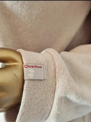 Forro polar Quechua beige mujer