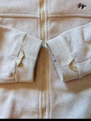 Forro polar Quechua beige mujer