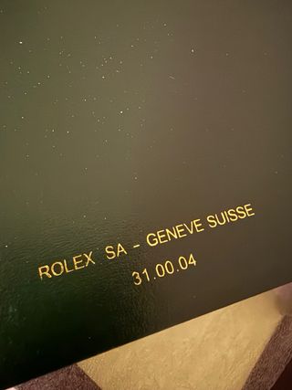 Scatola Rolex in legno 31.00.04