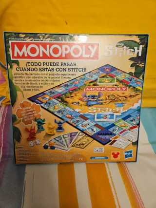 Monopoly Stitch Disney Juego de Mesa