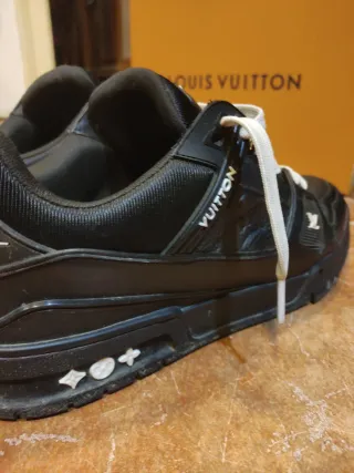 Zapatos Louis Vuitton Trainer Negros