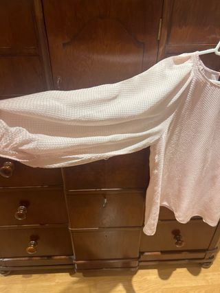 Camisa rosa Massimo Dutti talla 40