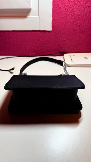 Bolso bandolera Lacoste negro