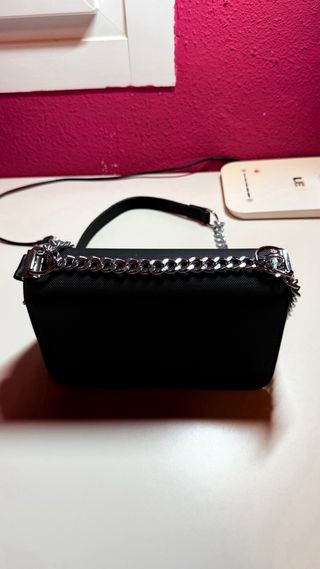 Bolso bandolera Lacoste negro