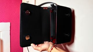 Bolso bandolera Lacoste negro