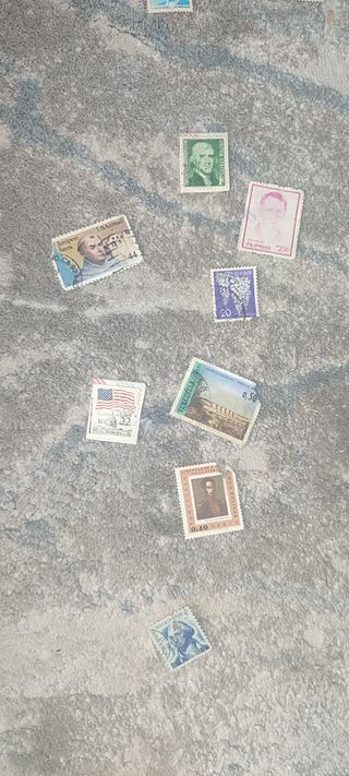 Colección 60 sellos vintage