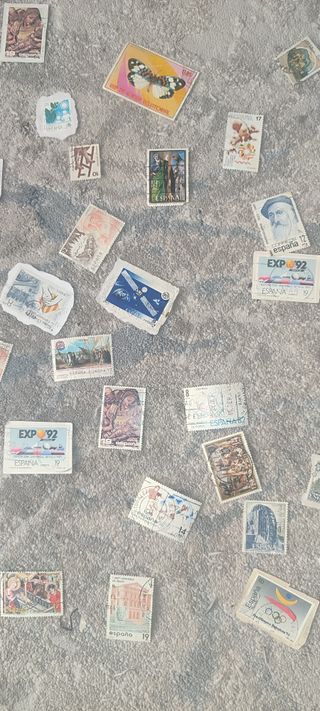Colección 60 sellos vintage