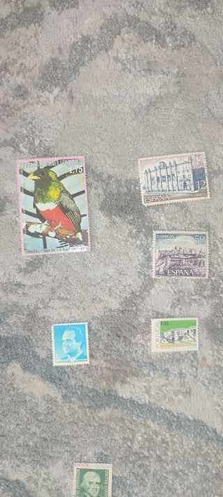 Colección 60 sellos vintage