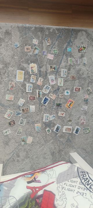 Colección 60 sellos vintage