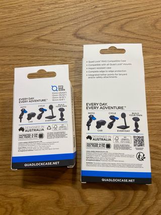 Quadlock Moto Retrovisor + Funda iPhone 15