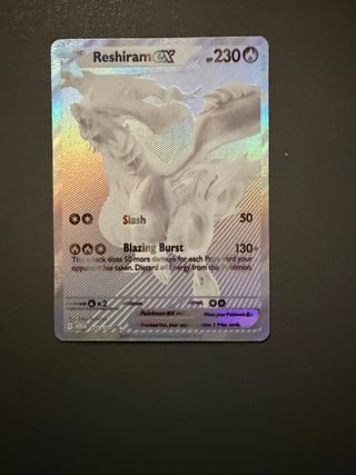 Reshiram EX Carta Pokémon