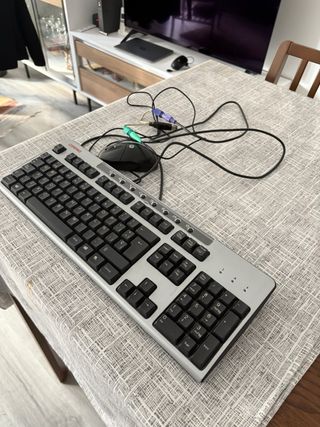 Teclado Compaq y Ratón HP