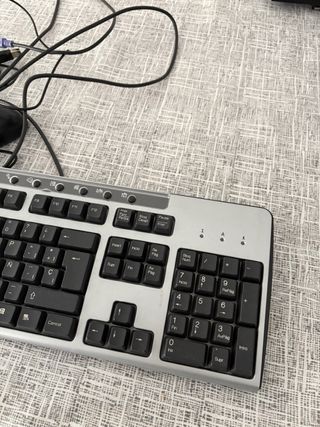 Teclado Compaq y Ratón HP