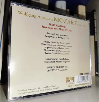 Mozart Il Re Pastore 2 CD Set