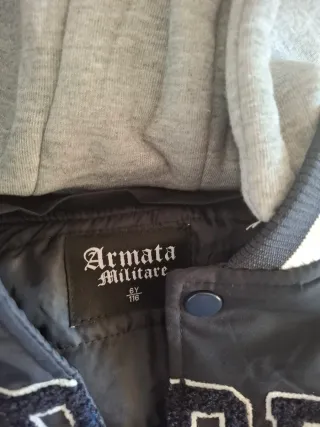 Bomber Armata Militare bambino 6 anni