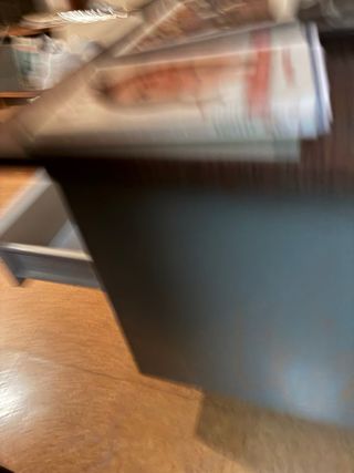 Escritorio oficina madera y metal