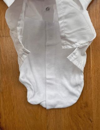 Body camisa bebé, 1 mes