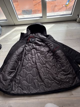 Imperial Abrigo Negro Talla L