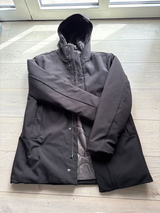 Imperial Abrigo Negro Talla L