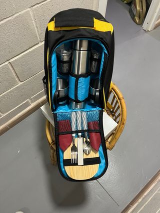 Mochila Sonnets Negra y Amarilla