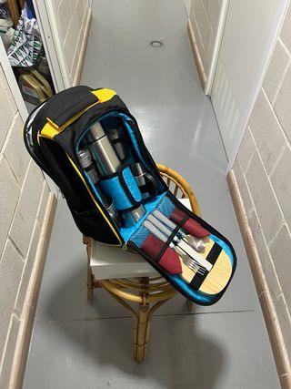 Mochila Sonnets Negra y Amarilla