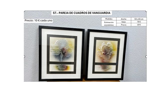 Cuadro Litografía Josechu Lalanda Firmado