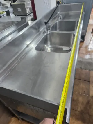 Fregadero doble poza