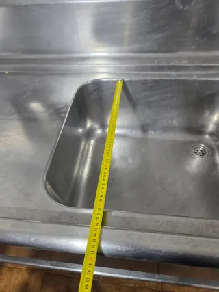 Fregadero doble poza