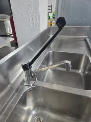 Fregadero doble poza