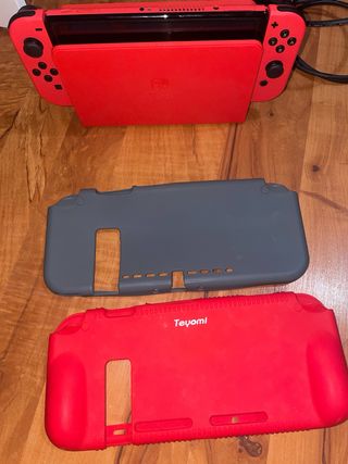 Nintendo Switch edición Mario rojo