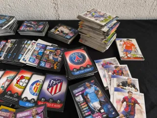 Cromos de fútbol variados