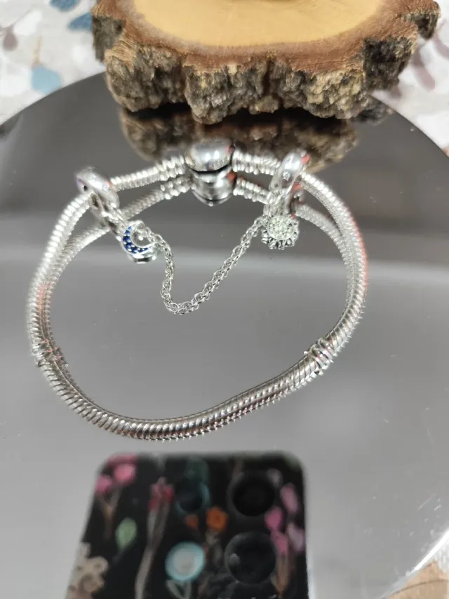 Pulsera Plata 925 Corazón